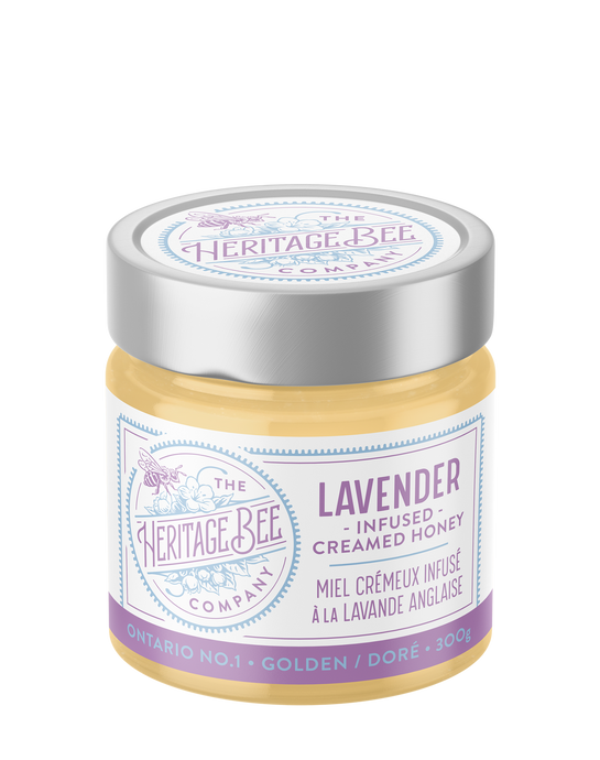Lavender Creamed Honey by The Heritage Bee Co.