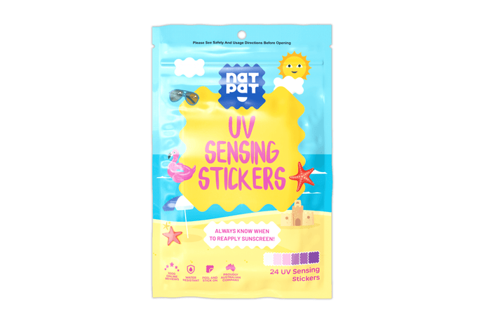 Sunny patch UV Sensing Patches For Kids by Nat Pat