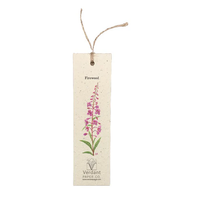 Fireweed - Plantable Bookmark by Verdant Paper Co.