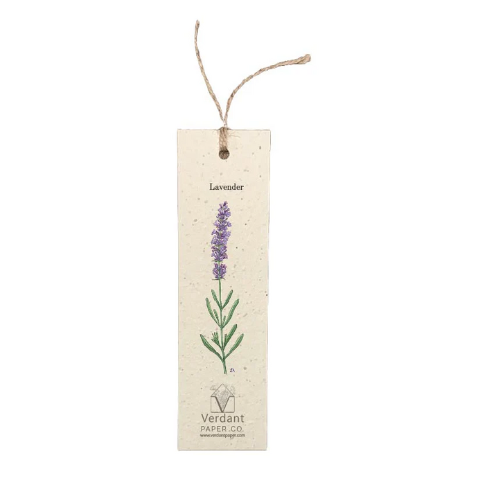 Lavender - Plantable Bookmark by Verdant Paper Co.