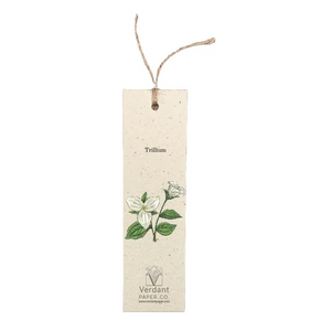 Trillium - Plantable Bookmark by Verdant Paper Co.