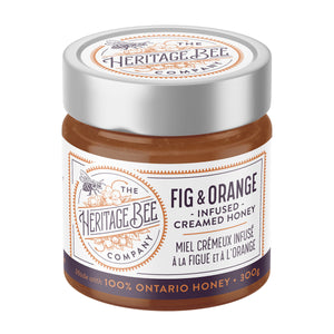 Fig + Orange Creamed Honey by The Heritage Bee Co.