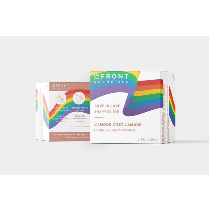 LOVE IS LOVE | LIMITED EDITION Shampoo Bar by UpFront Cosmetics