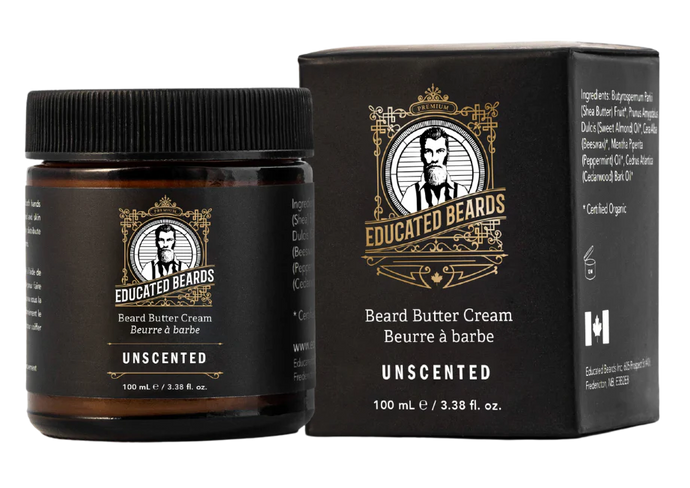 Unscented Beard Butter Cream by Educated Beards