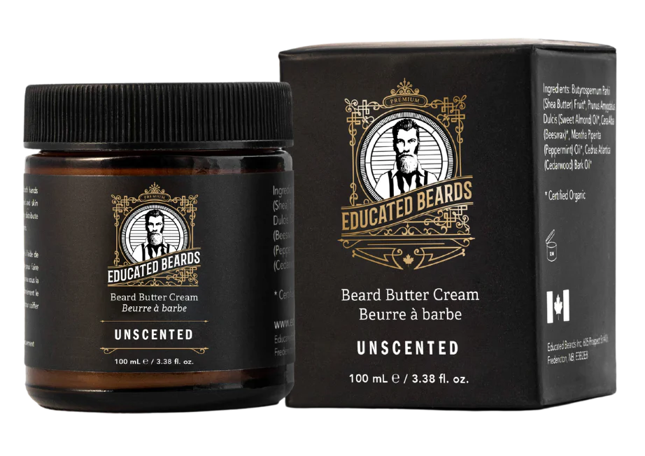 Unscented Beard Butter Cream by Educated Beards