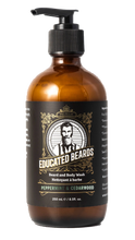 Peppermint Cedarwood Beard Wash by Educated Beards