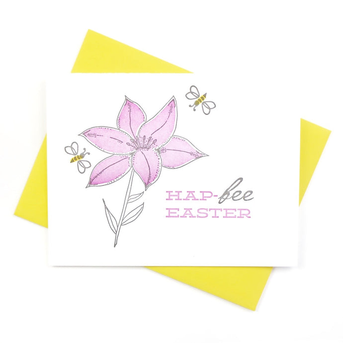 Hap-bee Easter Card by Inkwell Originals