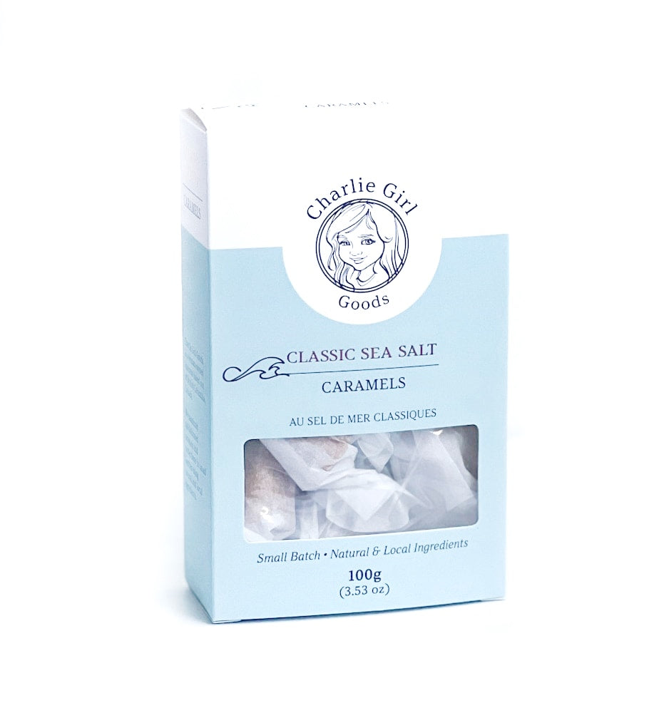 Classic Sea Salt Caramels by Charlie Girl Goods