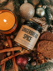 GINGERBREAD SPICE Soy Candle by Lawrencetown Candle Co.