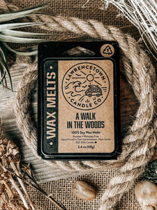 A WALK IN THE WOODS  Wax Melts by Lawrencetown Candle Co.
