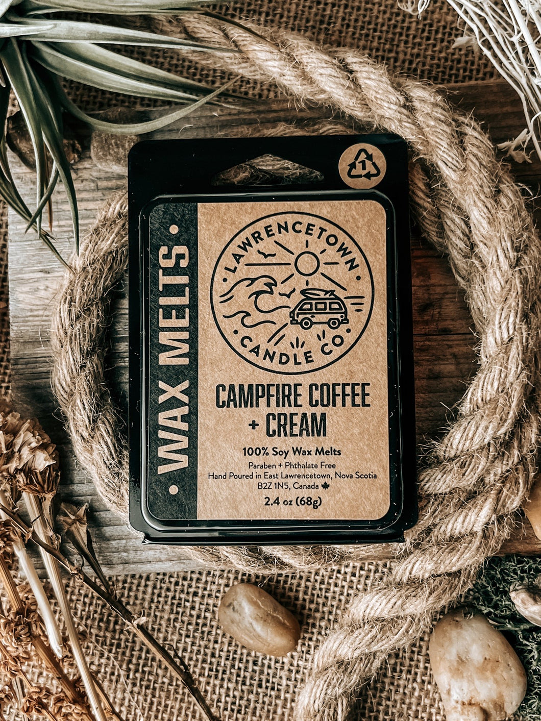 CAMPFIRE COFFEE + CREAM  Wax Melts by Lawrencetown Candle Co.