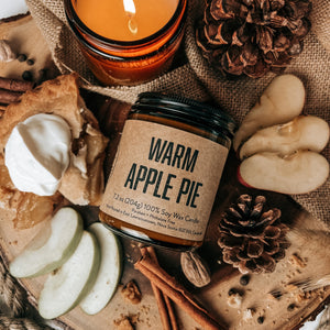 WARM APPLE PIE Soy Candle by Lawrencetown Candle Co.