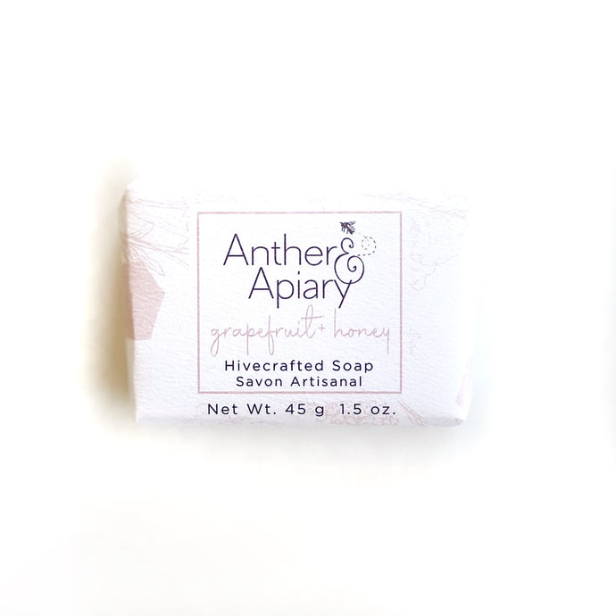 Grapefruit & Honey Mini Hivecrafted Soap