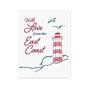 East Coast Love DP Card by Inkwell Originals