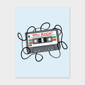 Cassette Love Card by Inkwell Originals