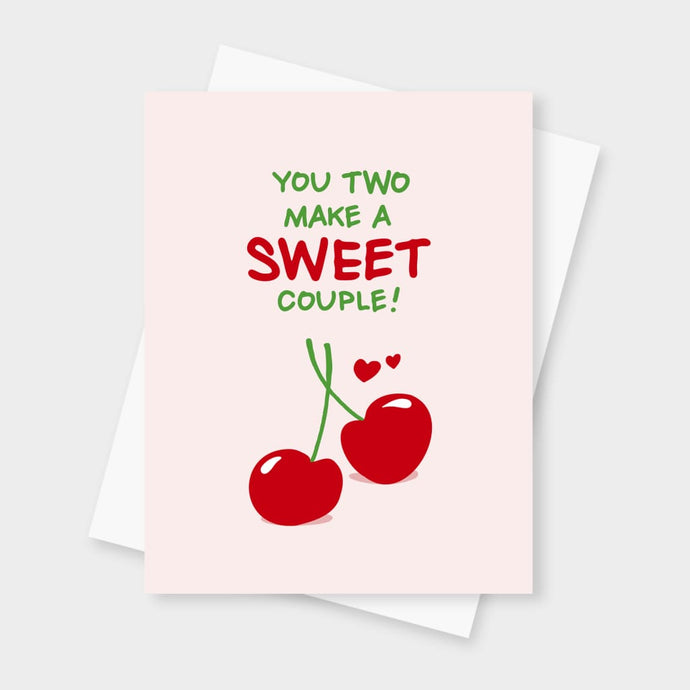 Sweet Cherry Couple DP Card by Inkwell Originals