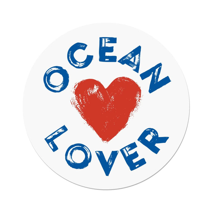 Ocean Sticker by Inkwell Originals