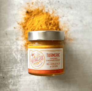 Turmeric Creamed Honey by The Heritage Bee Co.