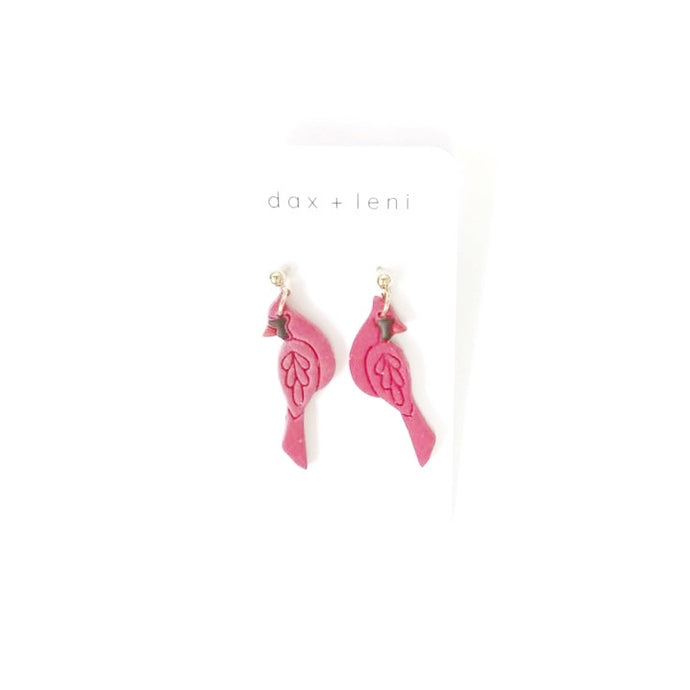 Cardinal Dangle Earrings by Dax + Leni