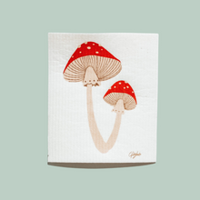 Swedish Dishcloth - Mushrooms by Goldilocks Goods