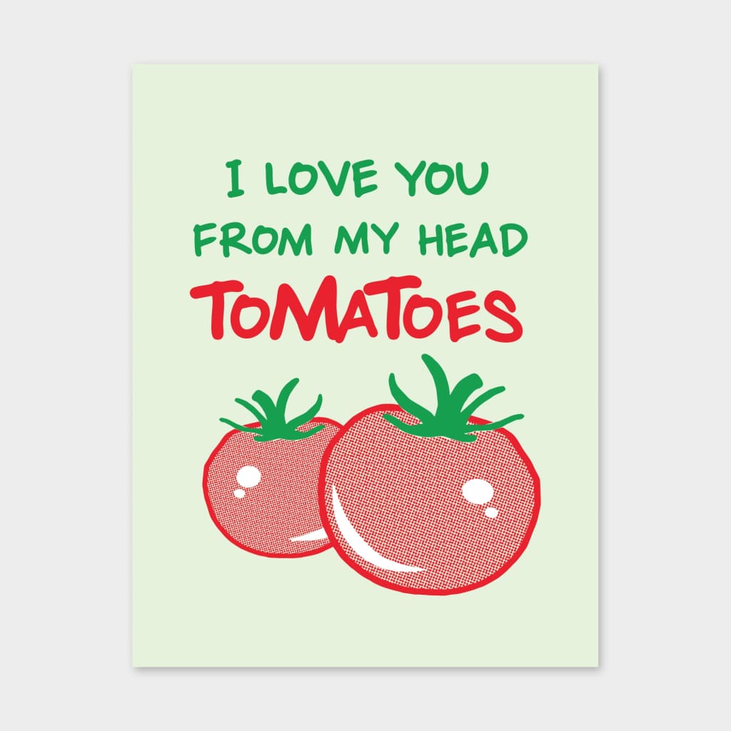 Tomato Love DP Card by Inkwell Originals