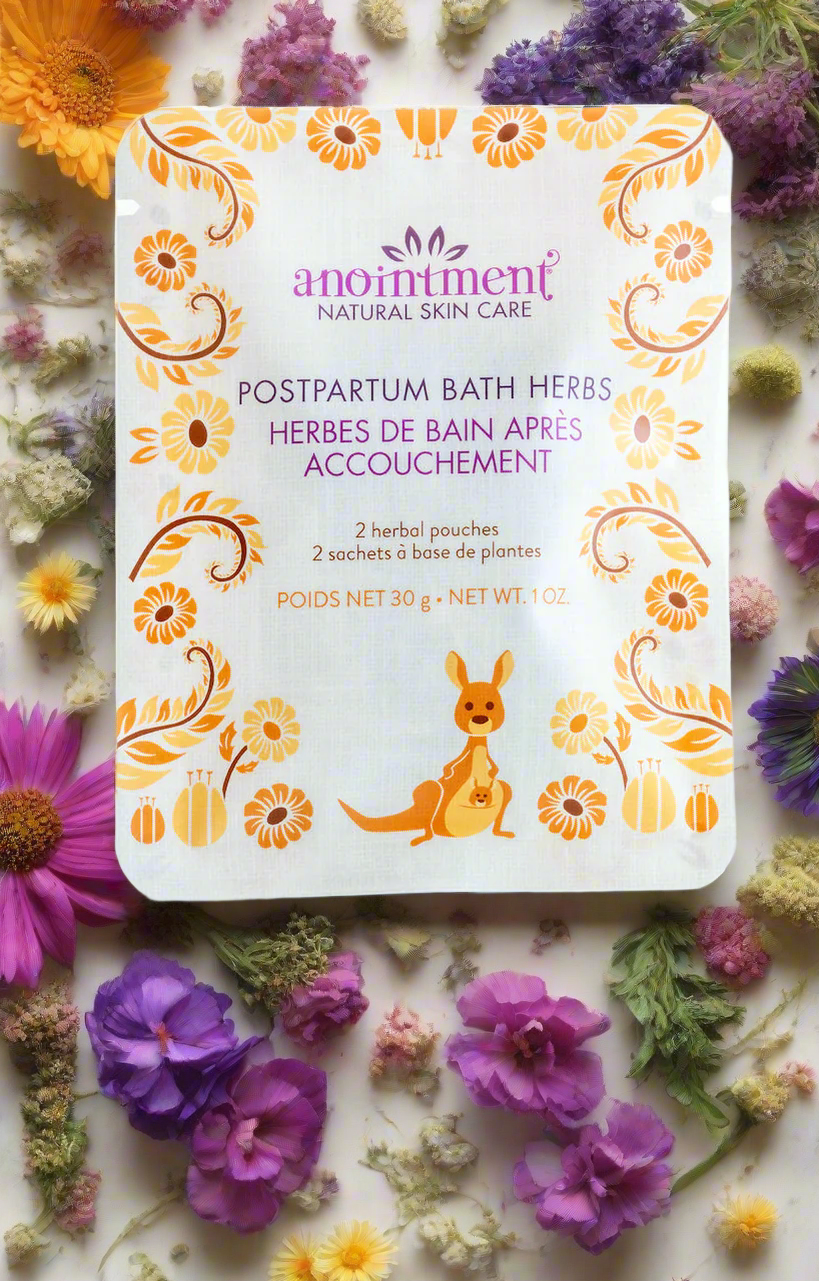 Postpartum Bath Herbs (2-pouch) by Anointment