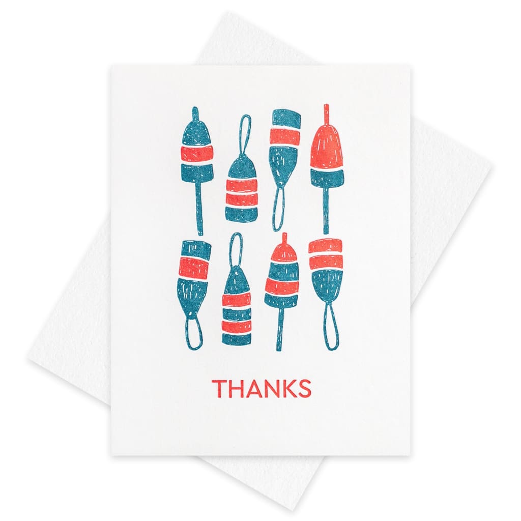 Thanks Buoy Card by Inkwell Originals