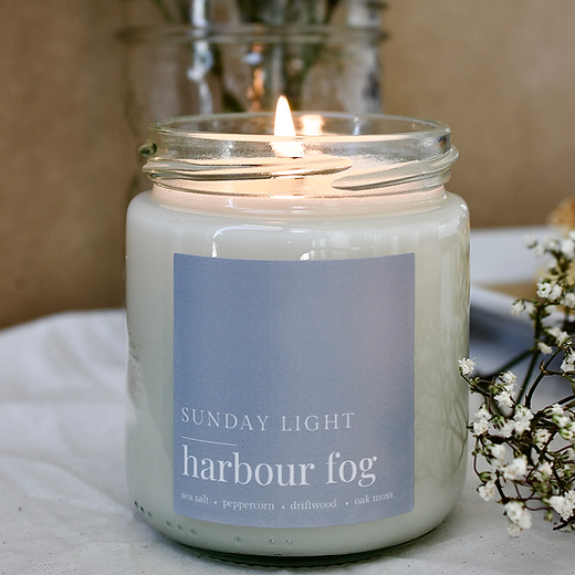 Harbour Fog Soy Candle by Sunday Light Candle Co.