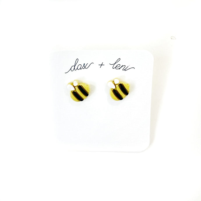 Bee Stud Earrings by Dax + Leni