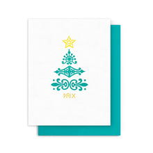 Holiday Vintage Letterpress Cards in