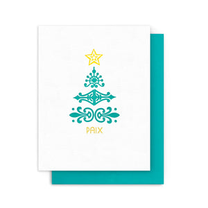 Holiday Vintage Letterpress Cards in