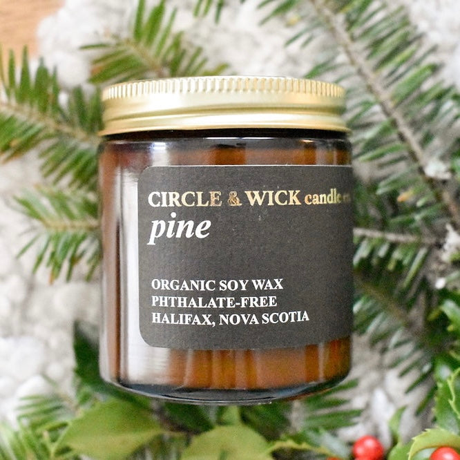 Pine 4oz Candle by Circle & Wick