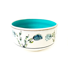 Mid-Modern Small Floral Bowl by Rachel de Condé Ceramics