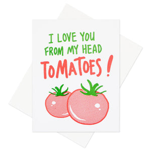 Tomato Love Card by Inkwell Originals