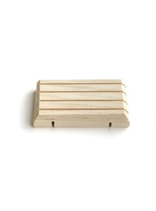 Wooden soap tray