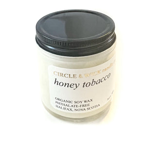 Honey Tobacco 4oz Candle by Circle & Wick