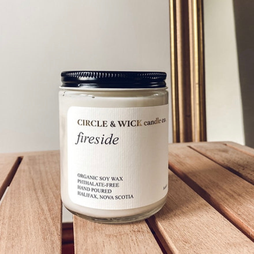 Fireside 9 oz Candle by Circle & Wick