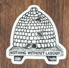 Bee Skep Sticker by Holdfast Ink