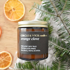 Orange Clove 4oz Candle by Circle & Wick