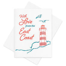 East Coast Love Card by Inkwell Originals