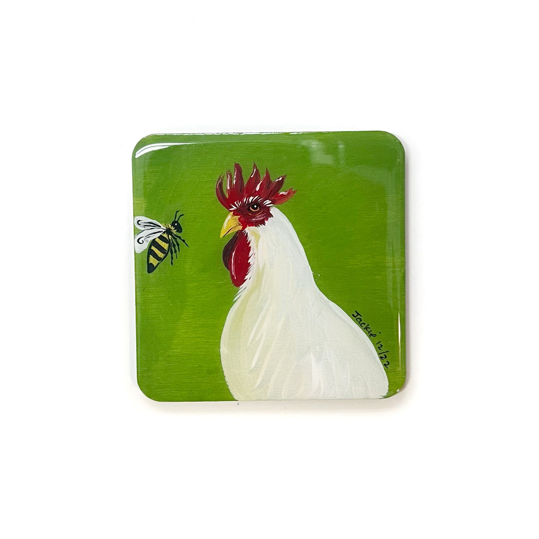 Coaster Art by Happy Hens