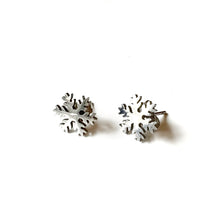 Snowflake Stud Earrings by Hollow by the Sea Jewerly