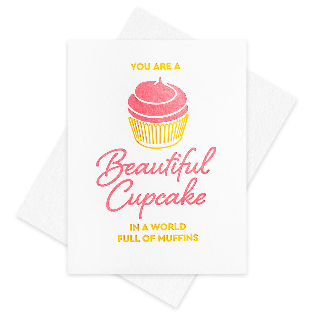 Cupcake Muffin Card by Inkwell Originals
