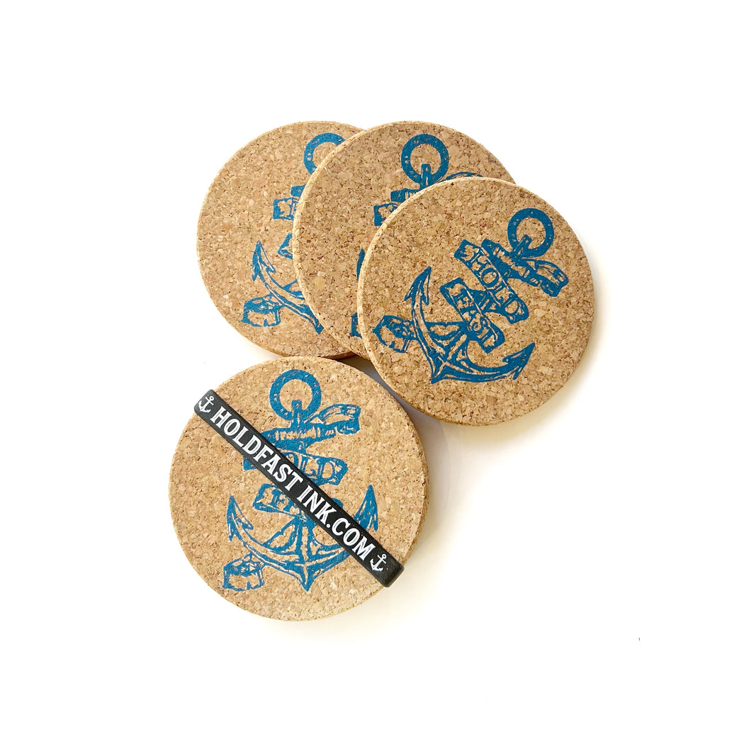Holdfast Anchor Coaster Set by Holdfast Ink