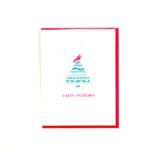 Holiday Vintage Letterpress Cards in