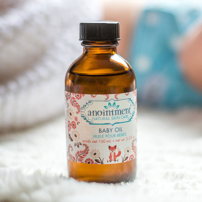 Baby Oil from Anointment Skin Care