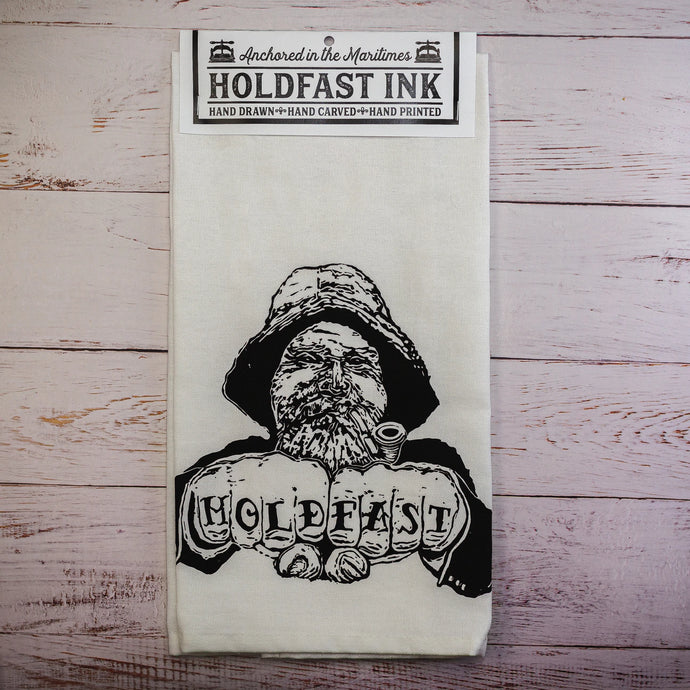 Holdfast Sailor Cotton Tea Towel by Holdfast Ink