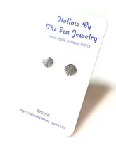 Seashell Stud Earrings by Hollow by the Sea Jewerly