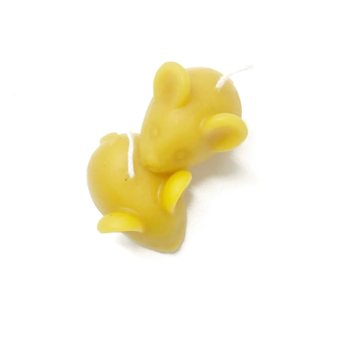 Mouse Beeswax Candle by Pearlhouse Farm