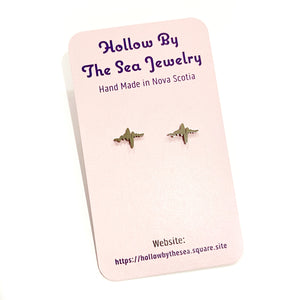 Vital Sign Stud Earrings by Hollow by the Sea Jewerly